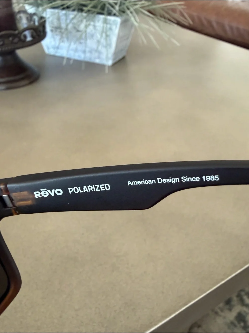 NEW!! Revo Matte Black/Tortoise Men’s Sunglasses with Gray Lenses